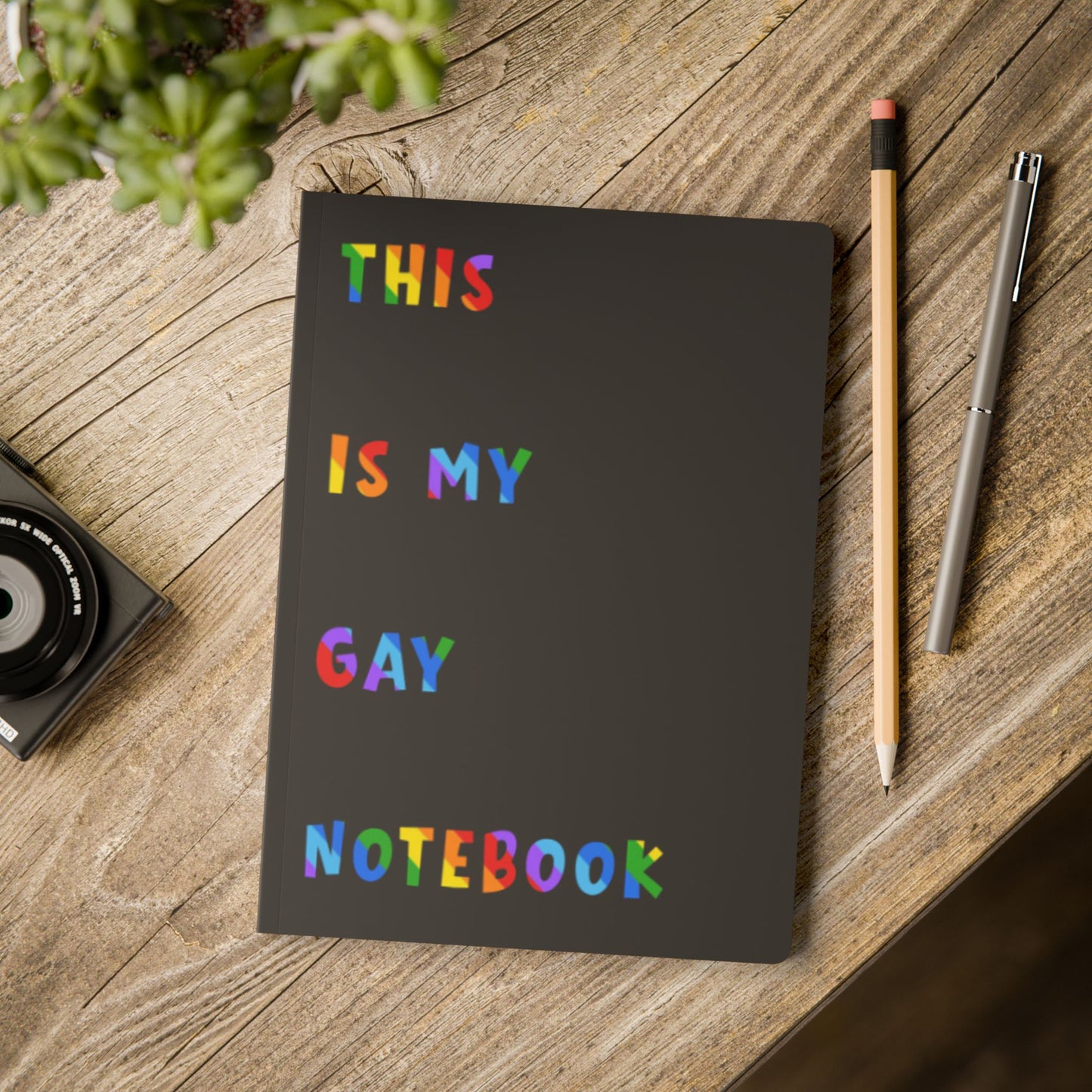 This Is My Gay Notebook – LGBTQ+ Pride Journal