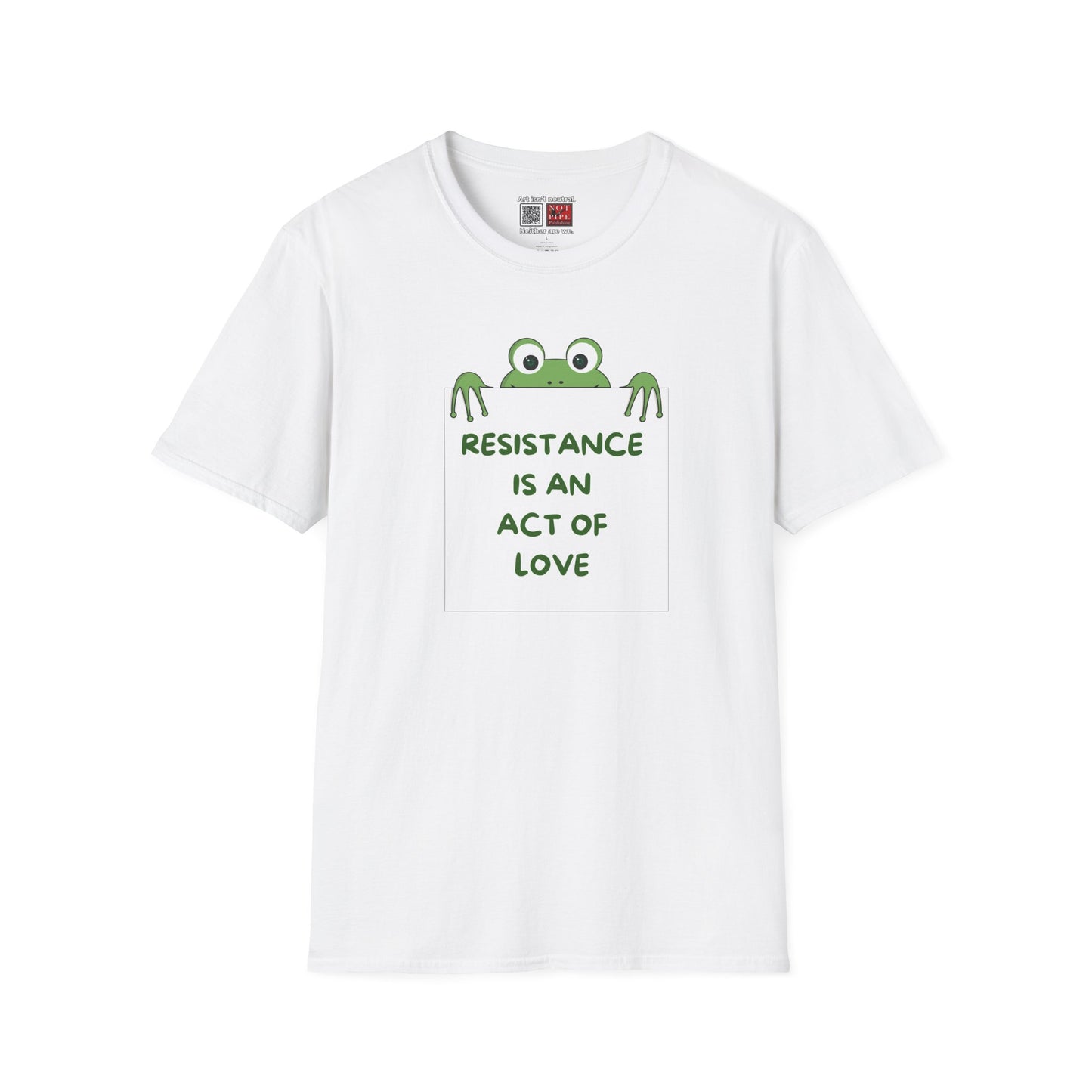 Activist Graphic Tee | Resistance Is an Act of Love T-Shirt