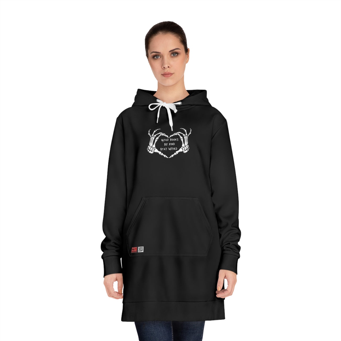 Weird Book Lover Hoodie Dress