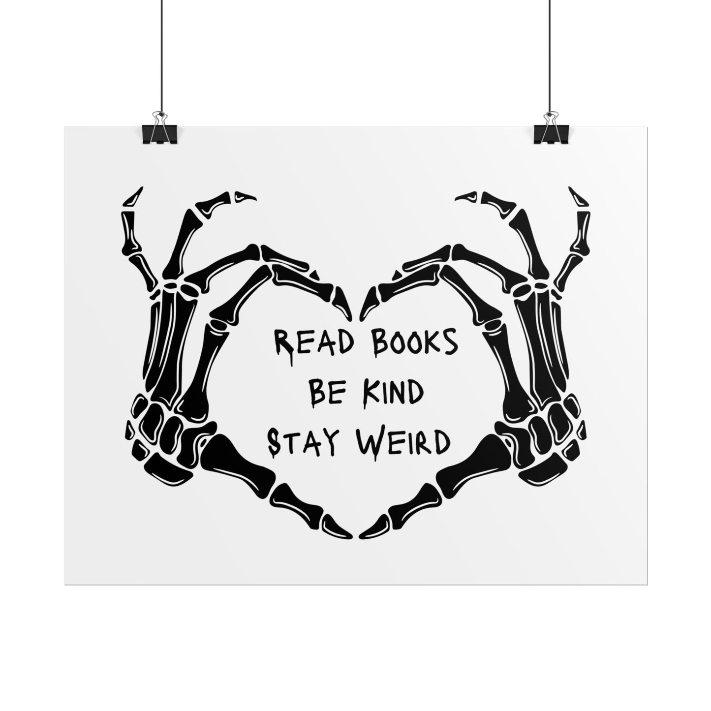 Book Lover Wall Art Poster