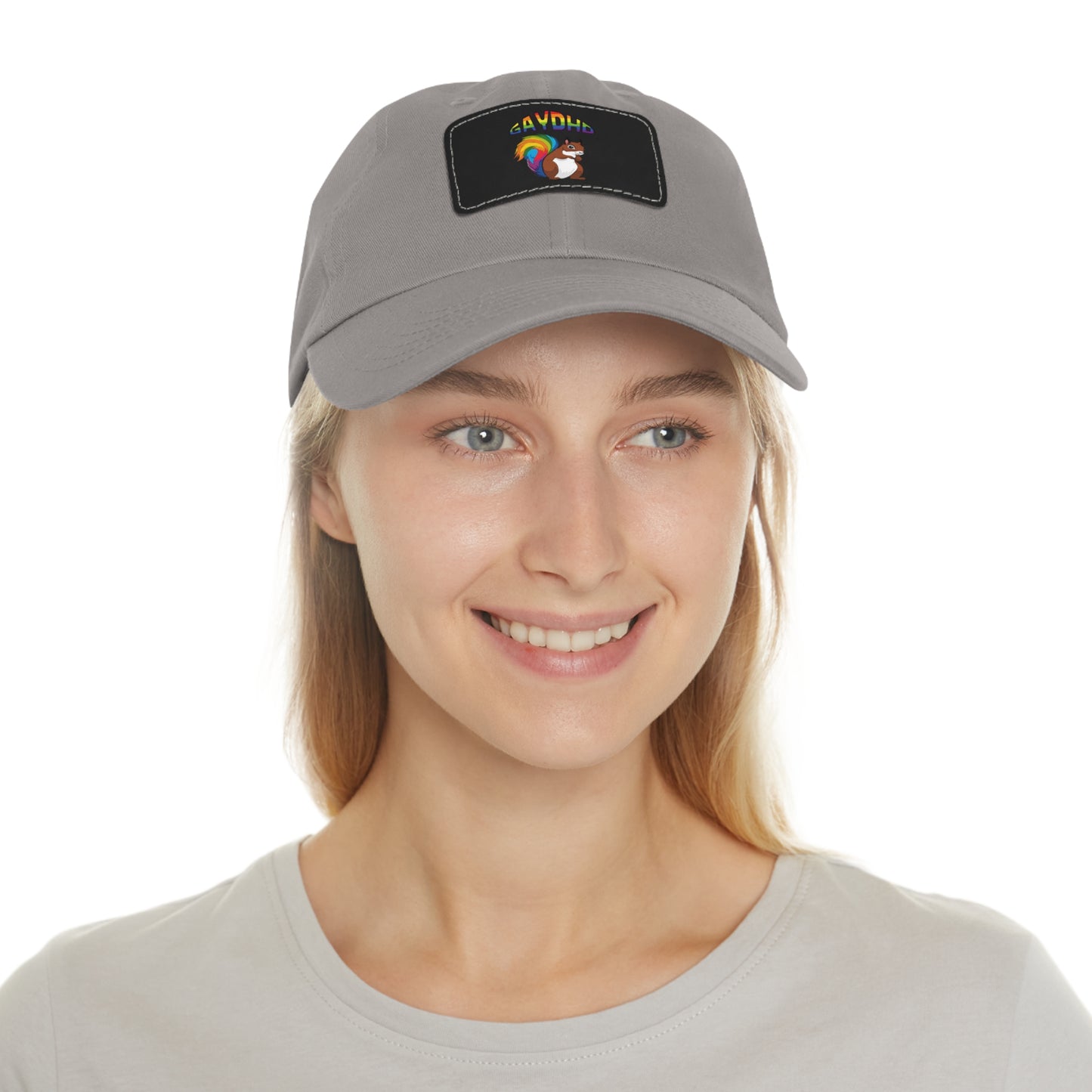 LGBTQ+ Neurodiverse Hat with Leather Patch