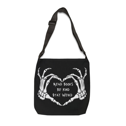 Weird Book Lover Tote Bag