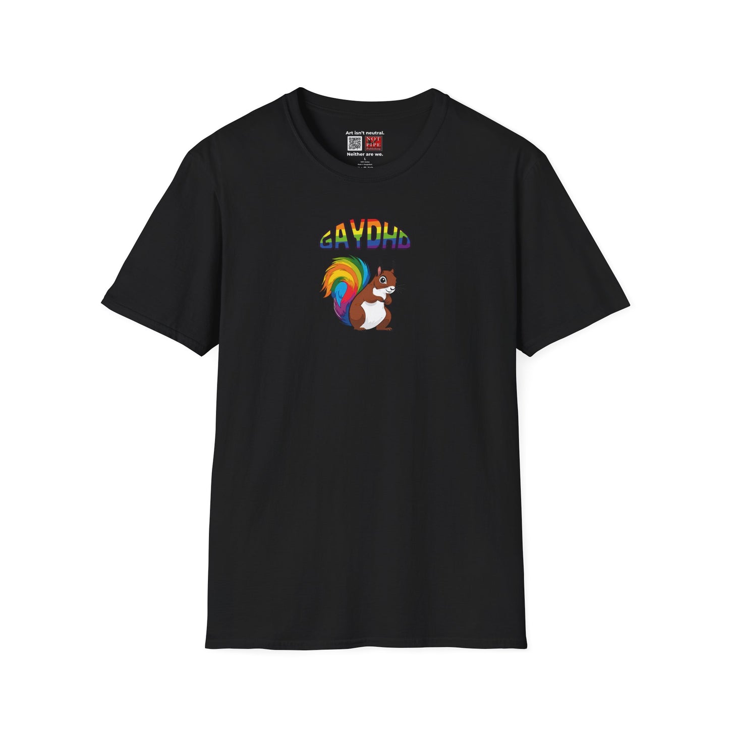 Funny LGBTQ+ Pride Neurodivergent Shirt | GayDHD