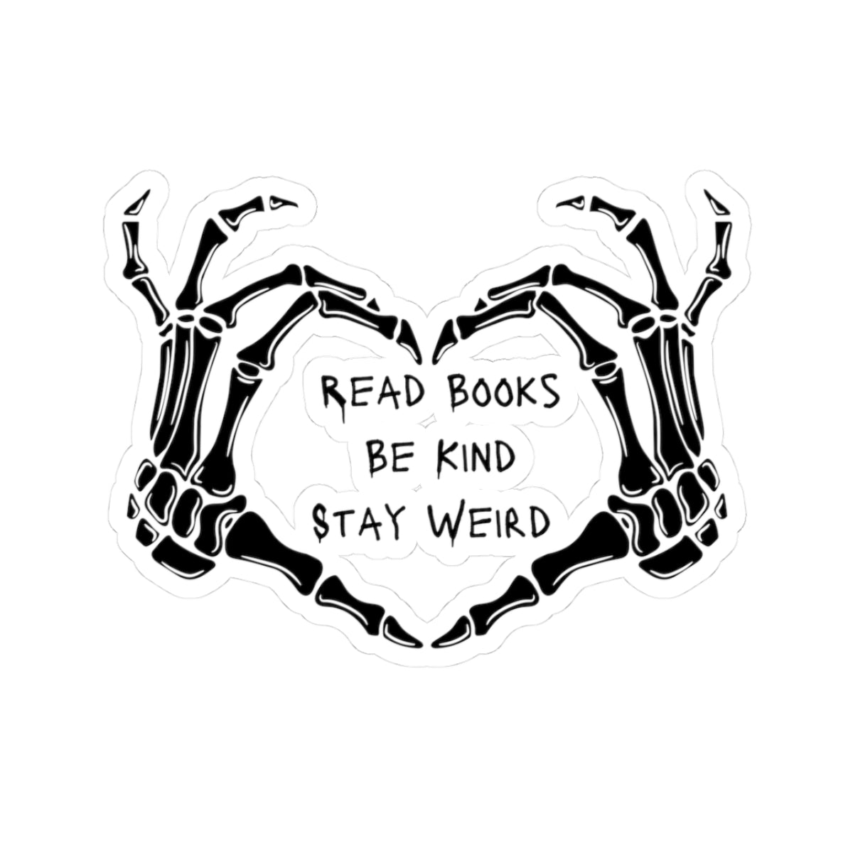 Book Lover Kiss-Cut Sticker