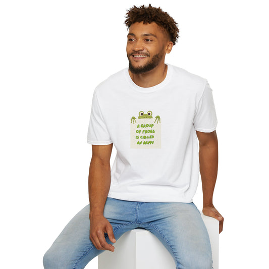 Activist Graphic Tee | A Group of Frogs is Called an Army T-Shirt