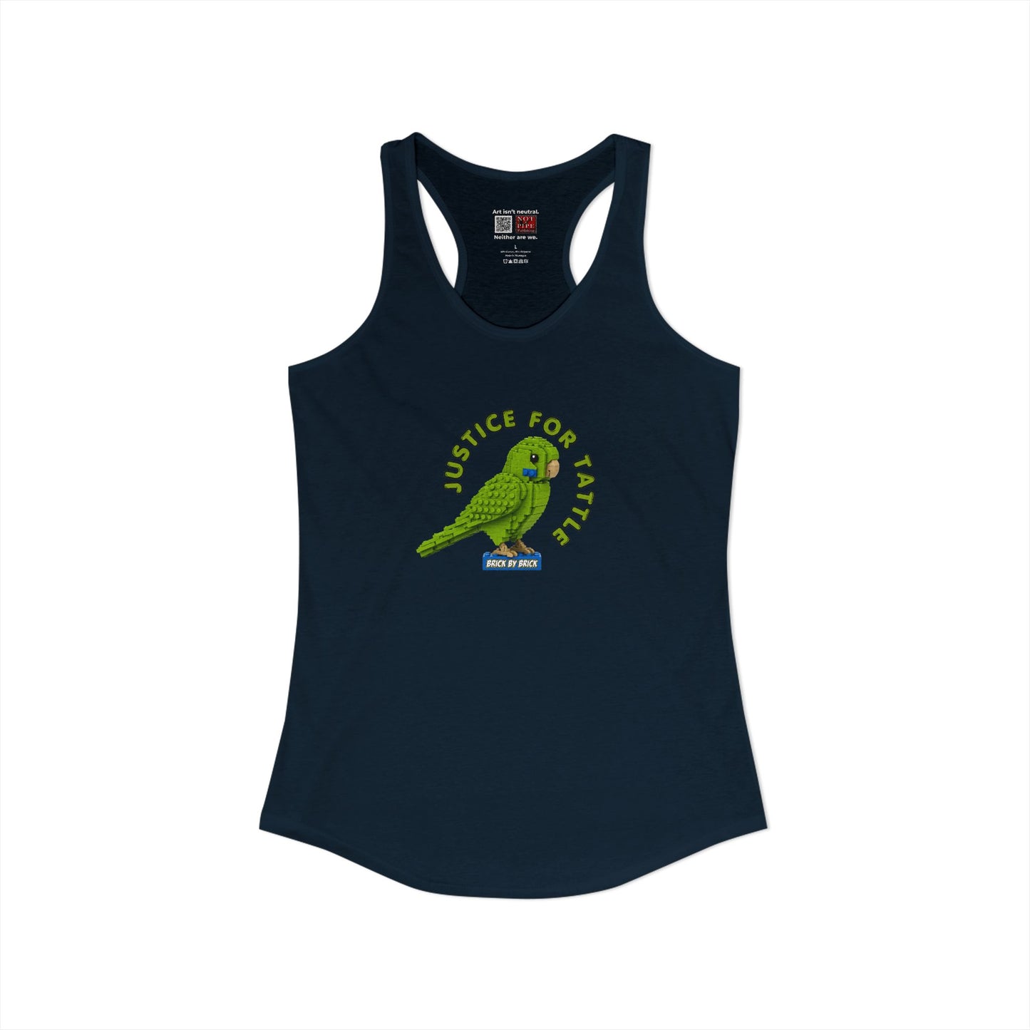 Justice for Tattle | Brick By Brick Parakeet Tank | Support Small Business