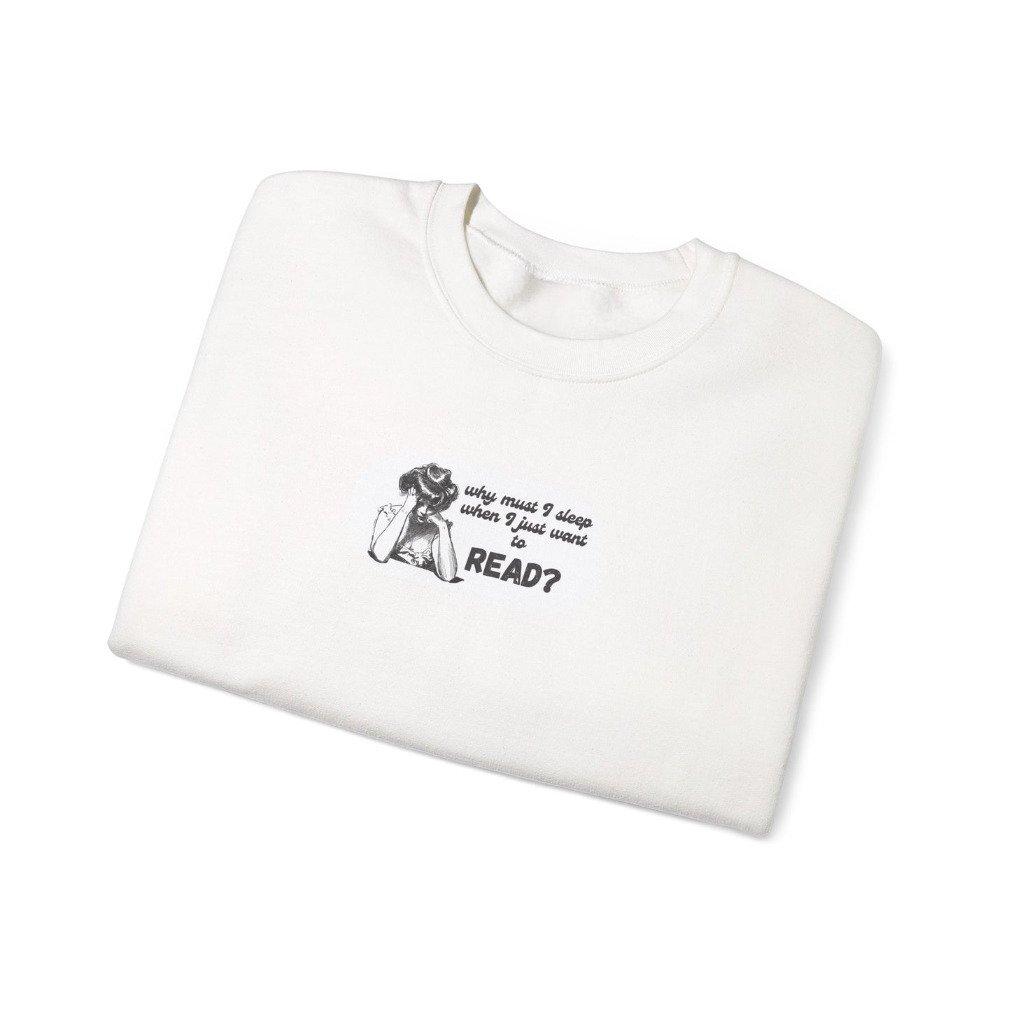 Book Lover Cozy Crewneck