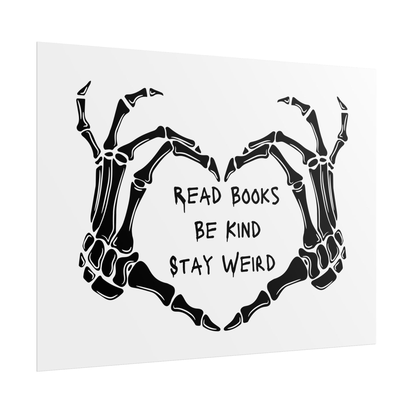 Book Lover Wall Art Poster