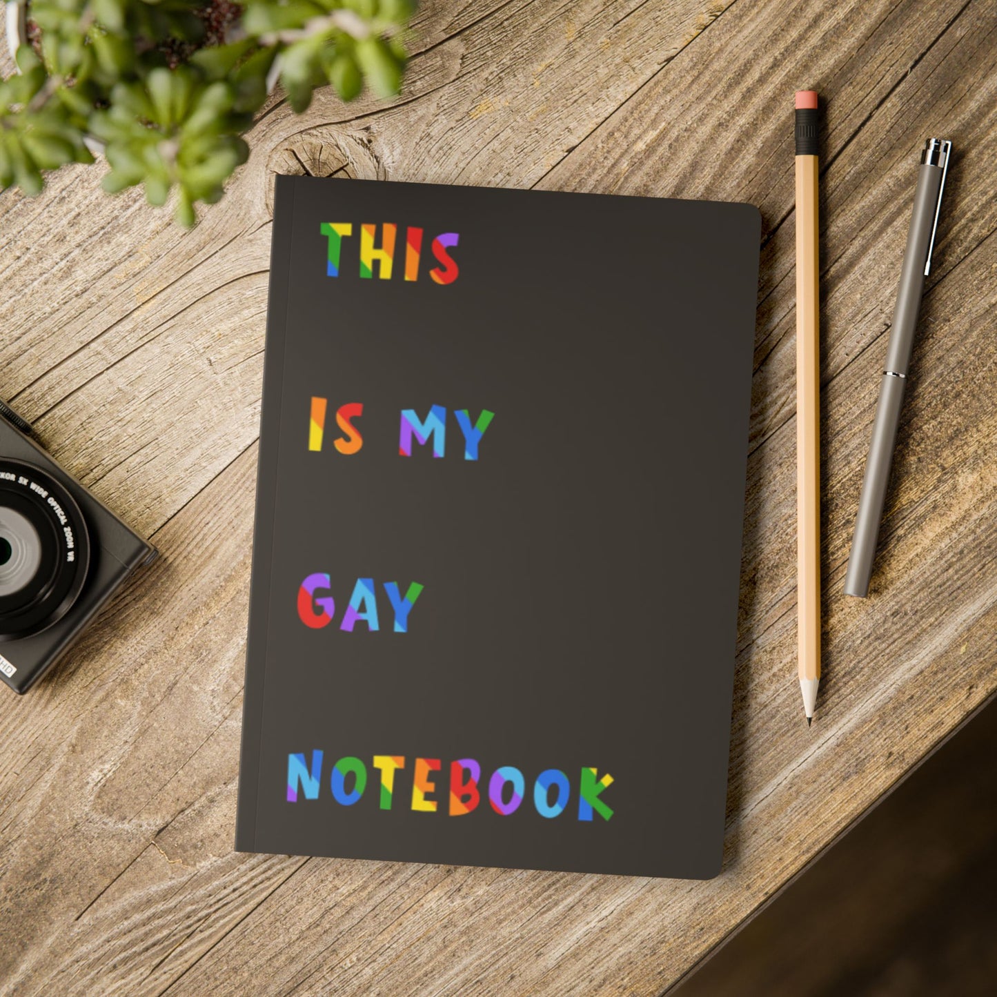 This Is My Gay Notebook – LGBTQ+ Pride Journal