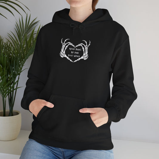 Book Lover Hoodie | Read Books, Be Kind, Stay Weird