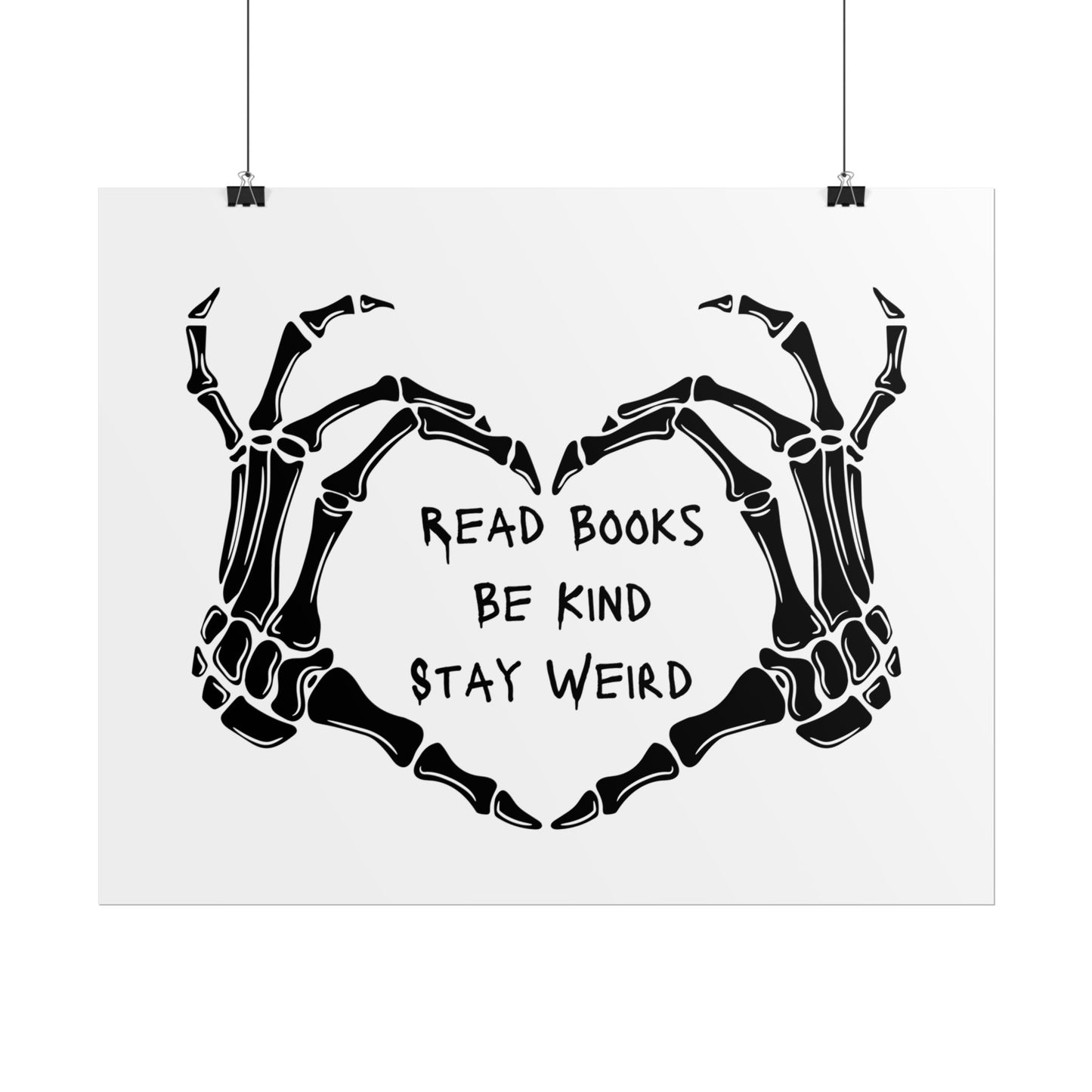 Book Lover Wall Art Poster