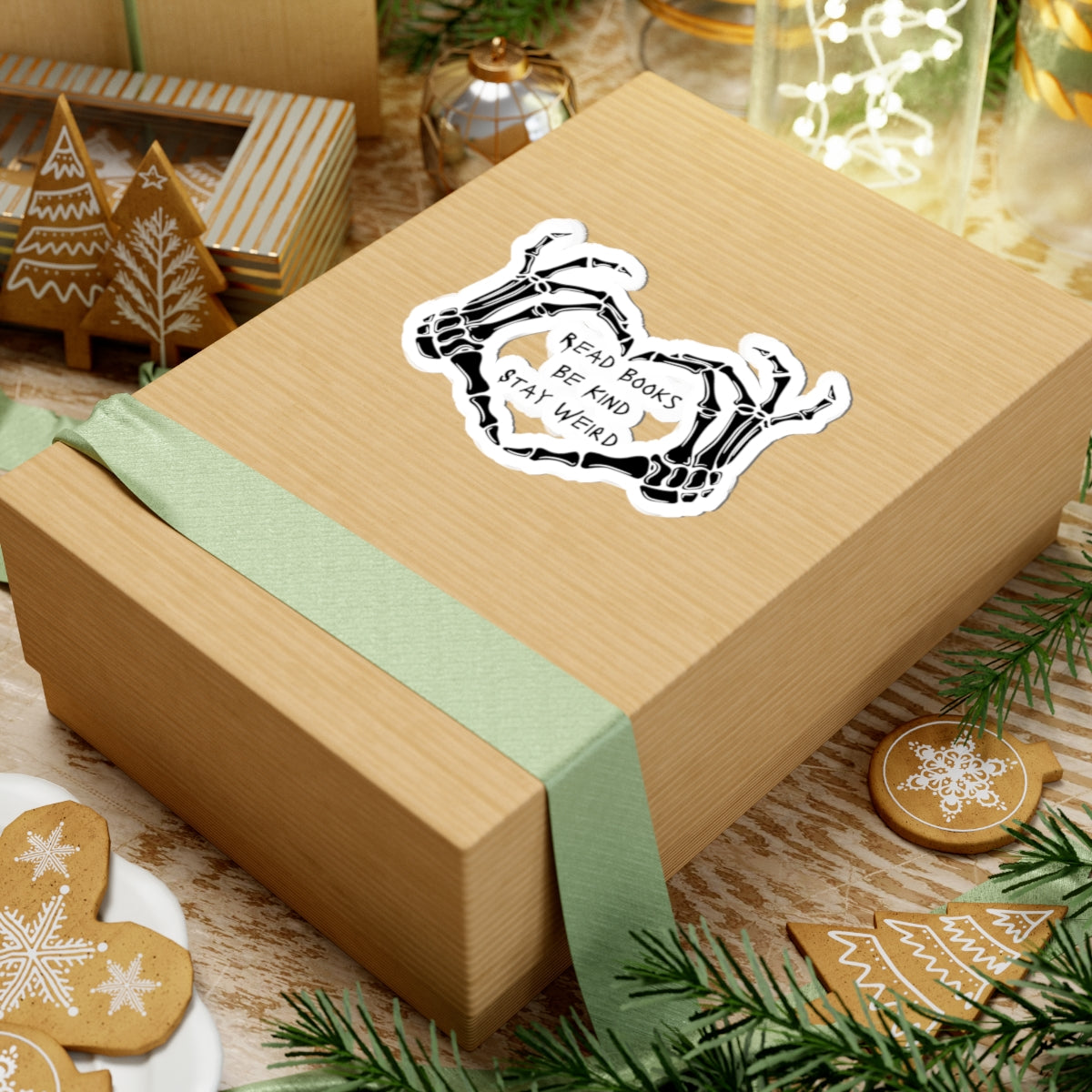 Book Lover Kiss-Cut Sticker