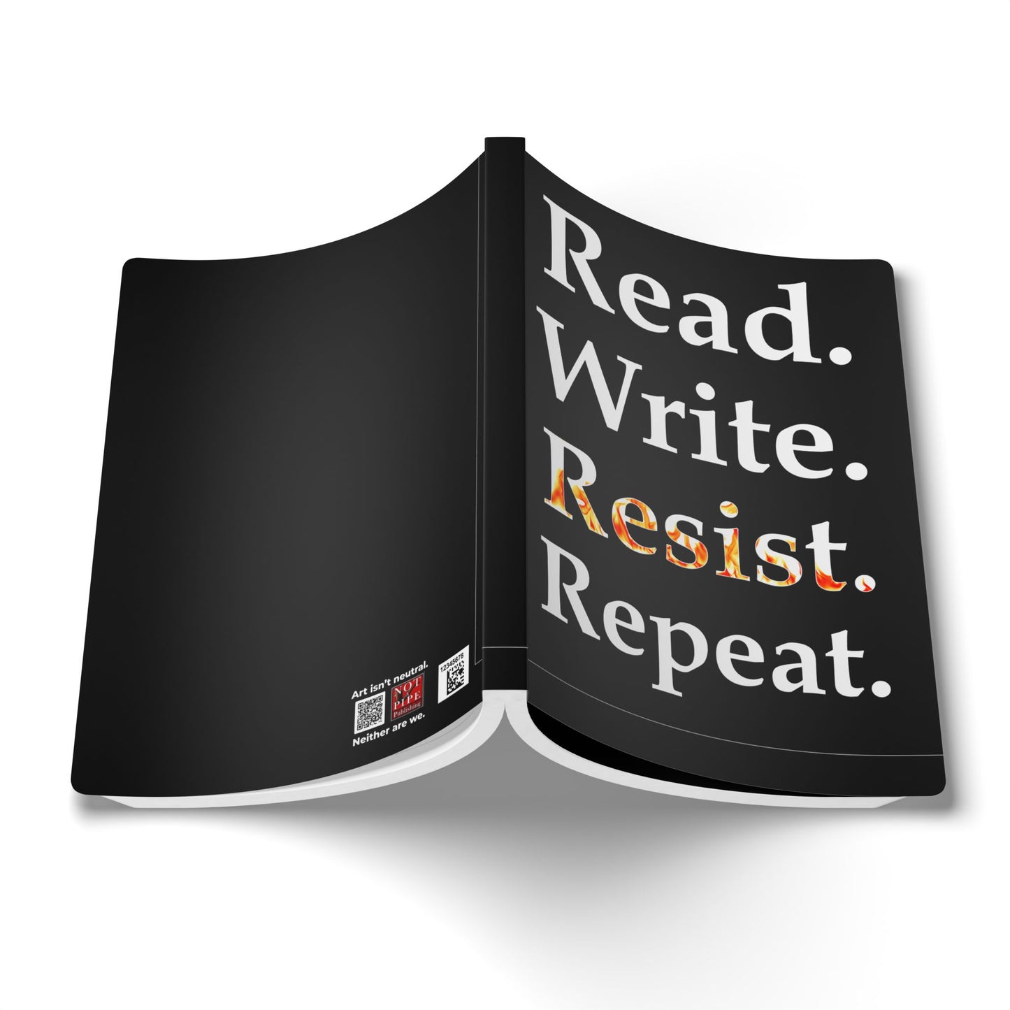 Political Statement Notebook | Read, Write, Resist