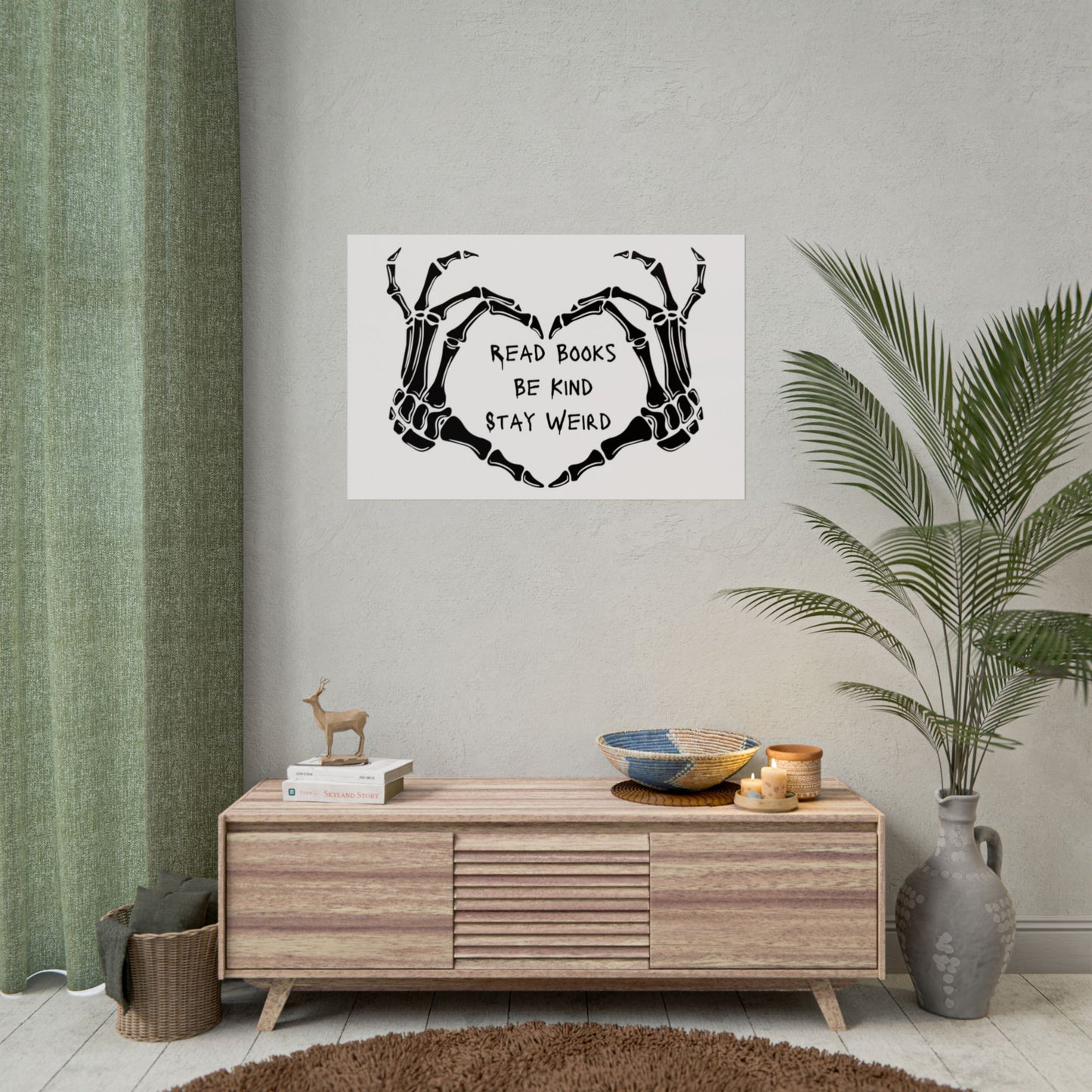 Book Lover Wall Art Poster