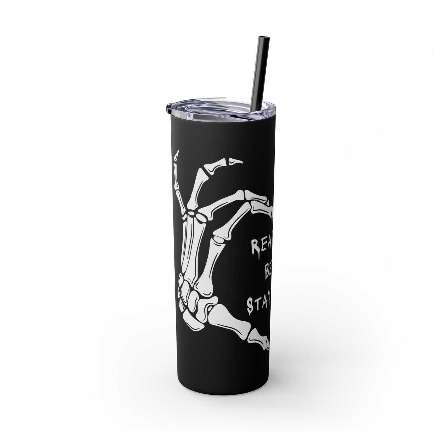 Weird Book Lover Tumbler with Straw