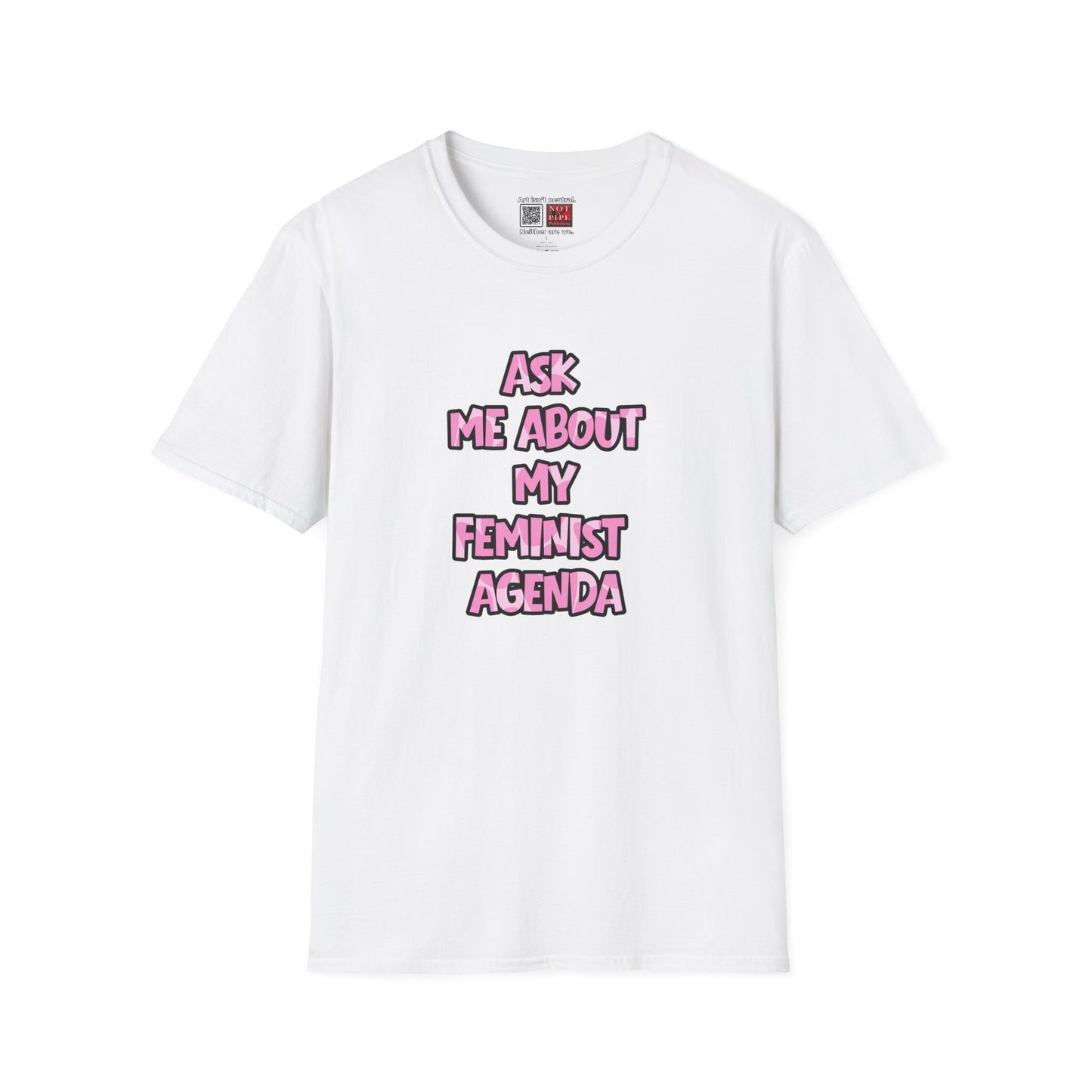 Feminist Graphic Tee — Ask Me About My Feminist Agenda