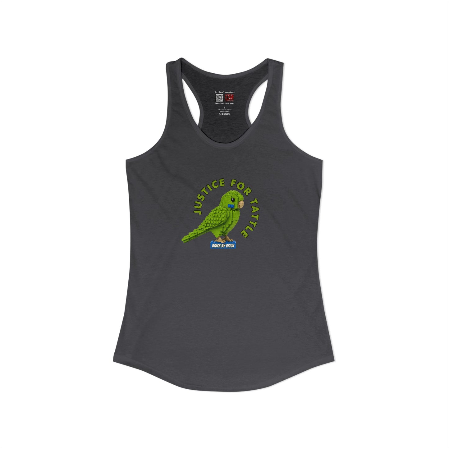 Justice for Tattle | Brick By Brick Parakeet Tank | Support Small Business