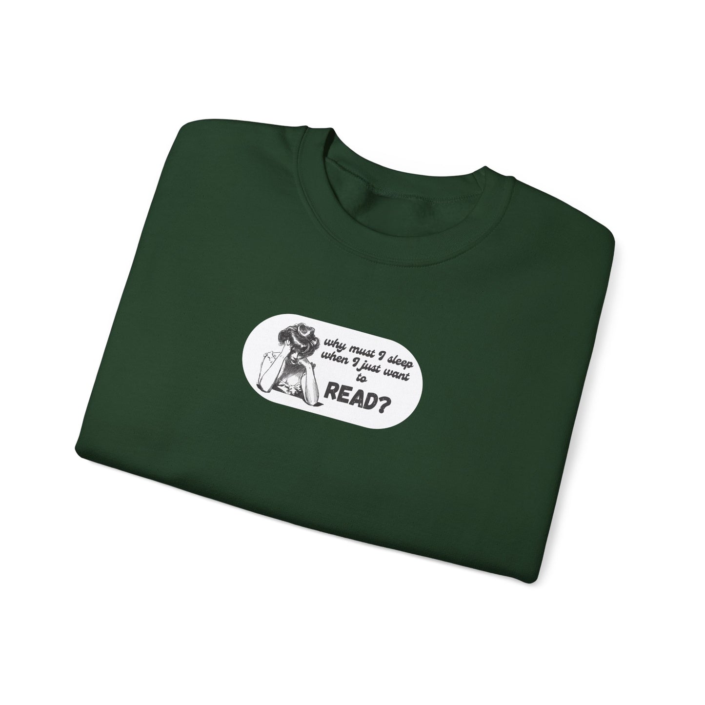 Book Lover Cozy Crewneck