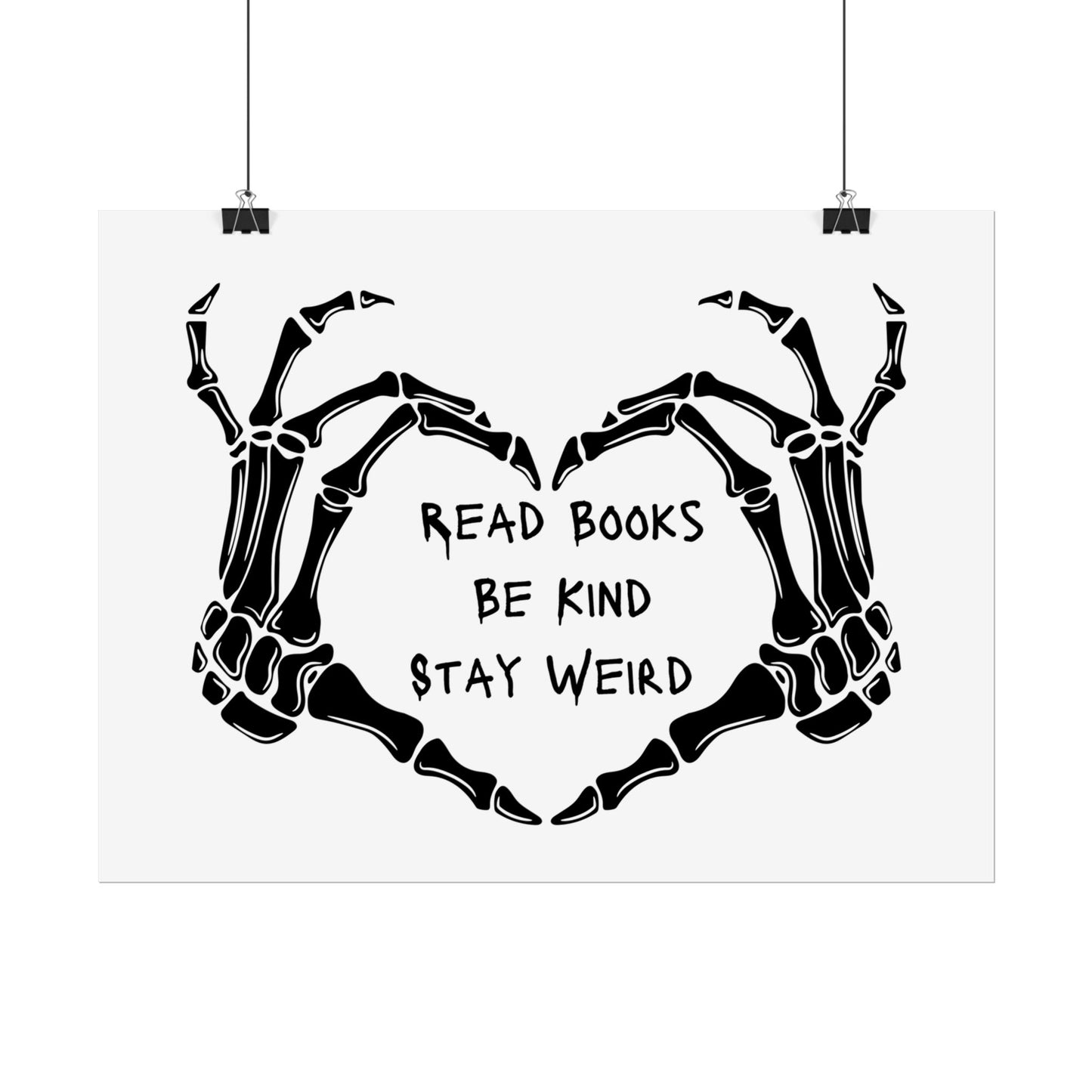 Book Lover Wall Art Poster