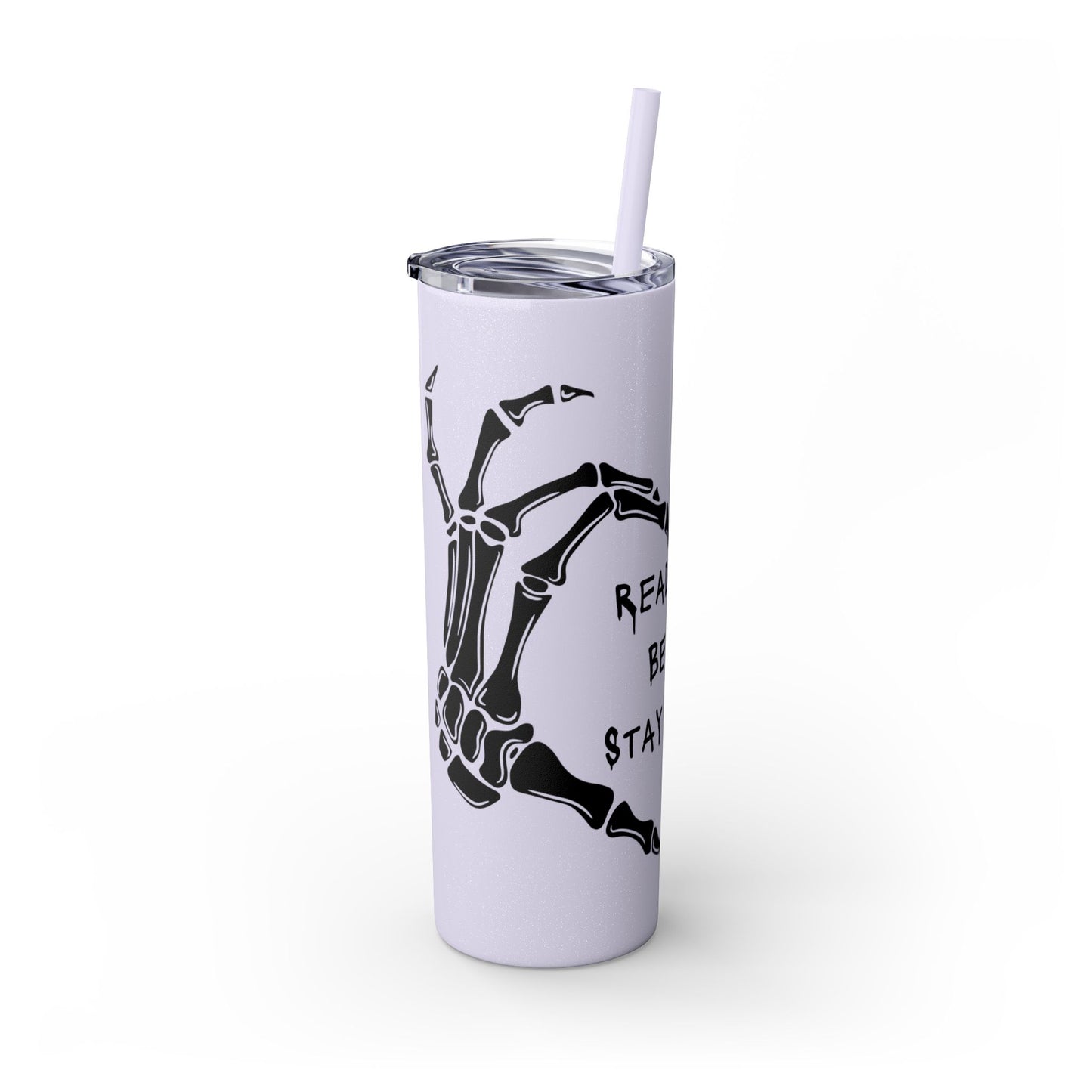 Weird Book Lover Tumbler with Straw