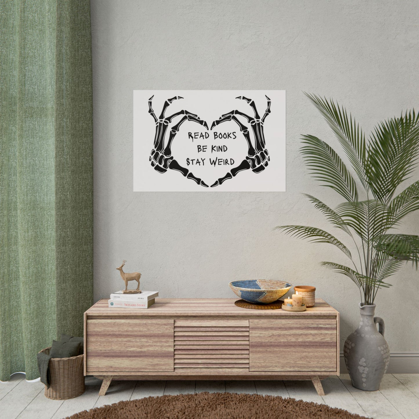 Book Lover Wall Art Poster