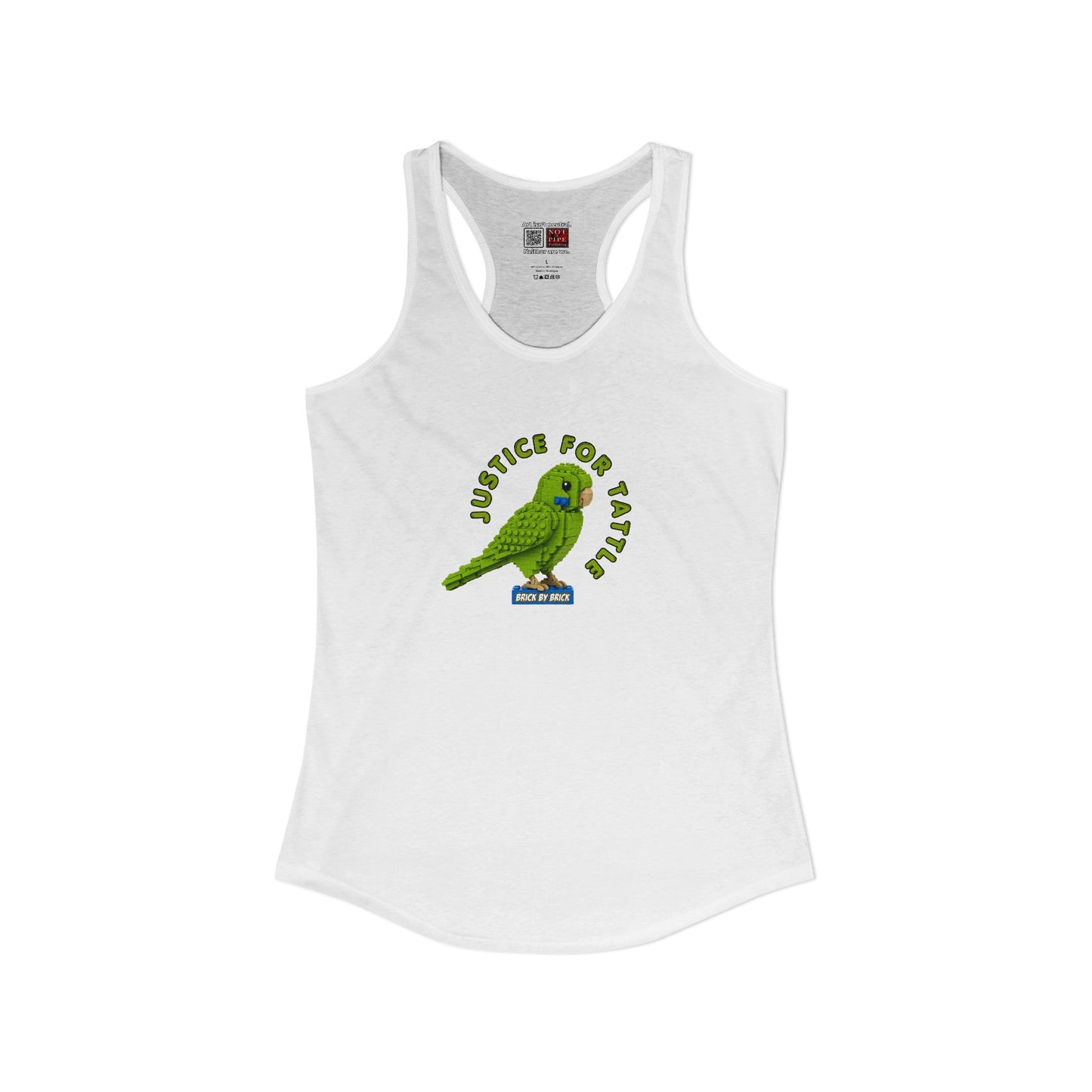Justice for Tattle | Brick By Brick Parakeet Tank | Support Small Business