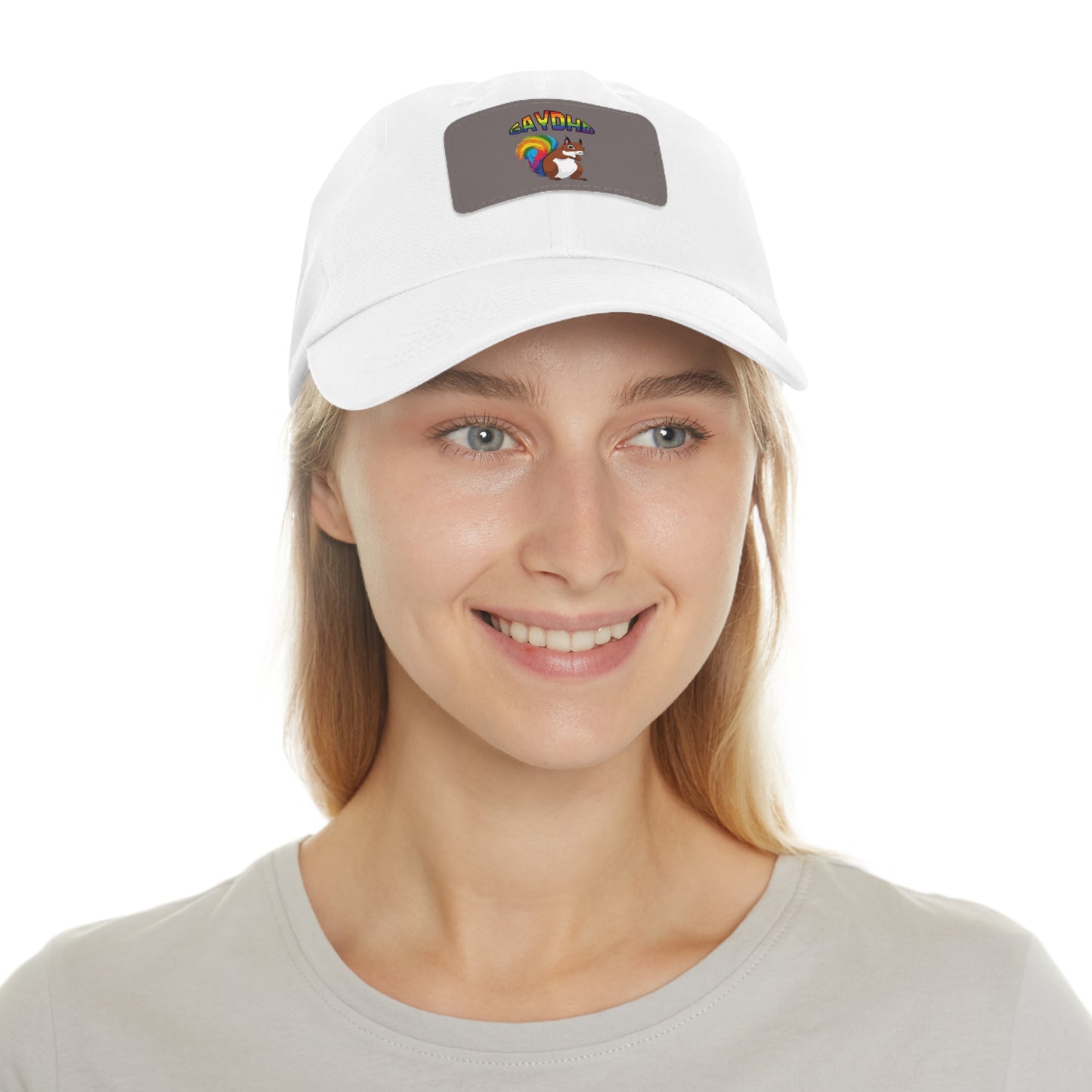 LGBTQ+ Neurodiverse Hat with Leather Patch