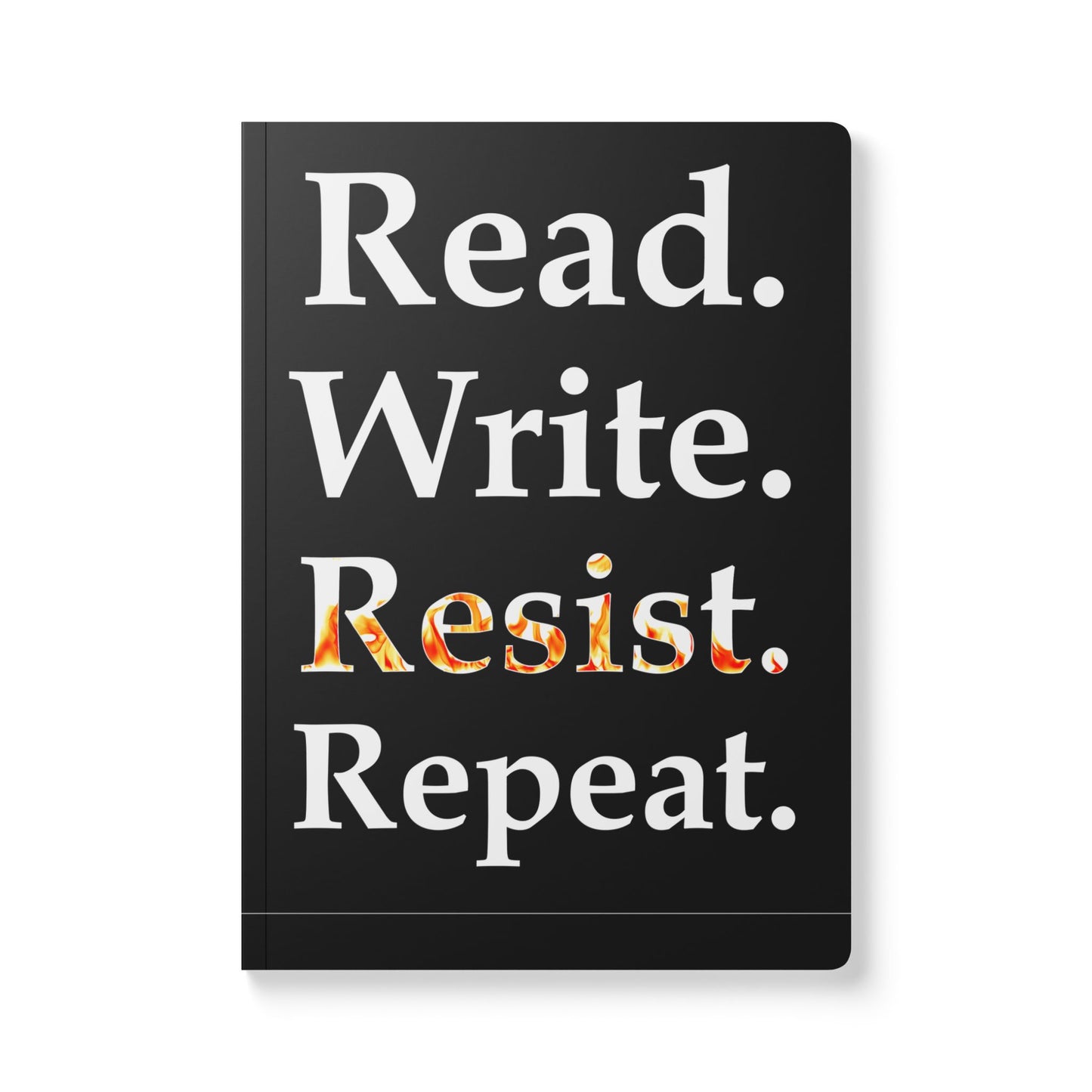 Political Statement Notebook | Read, Write, Resist