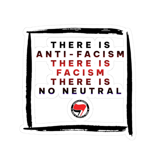 Anti-Fascism Kiss-Cut Sticker