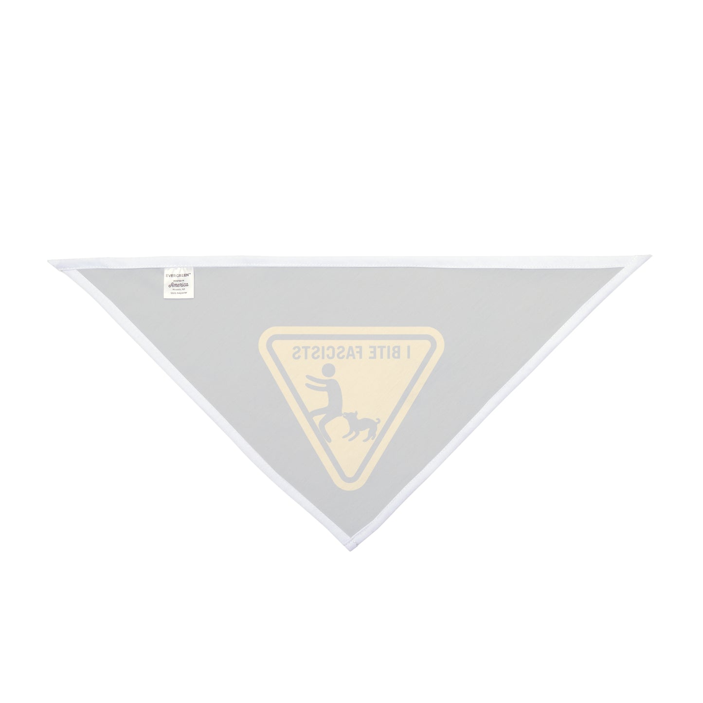 Anti-Fascist Pet Bandana | I Bite Fascists