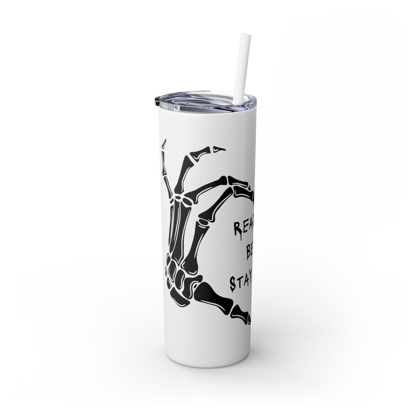Weird Book Lover Tumbler with Straw