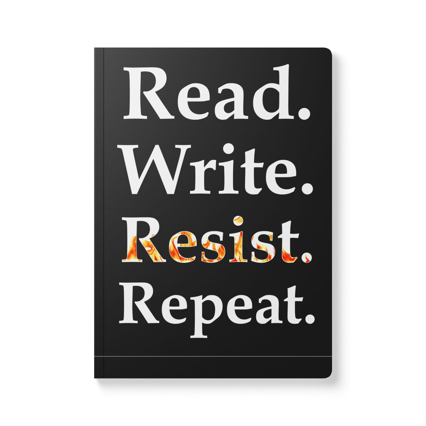 Political Statement Notebook | Read, Write, Resist