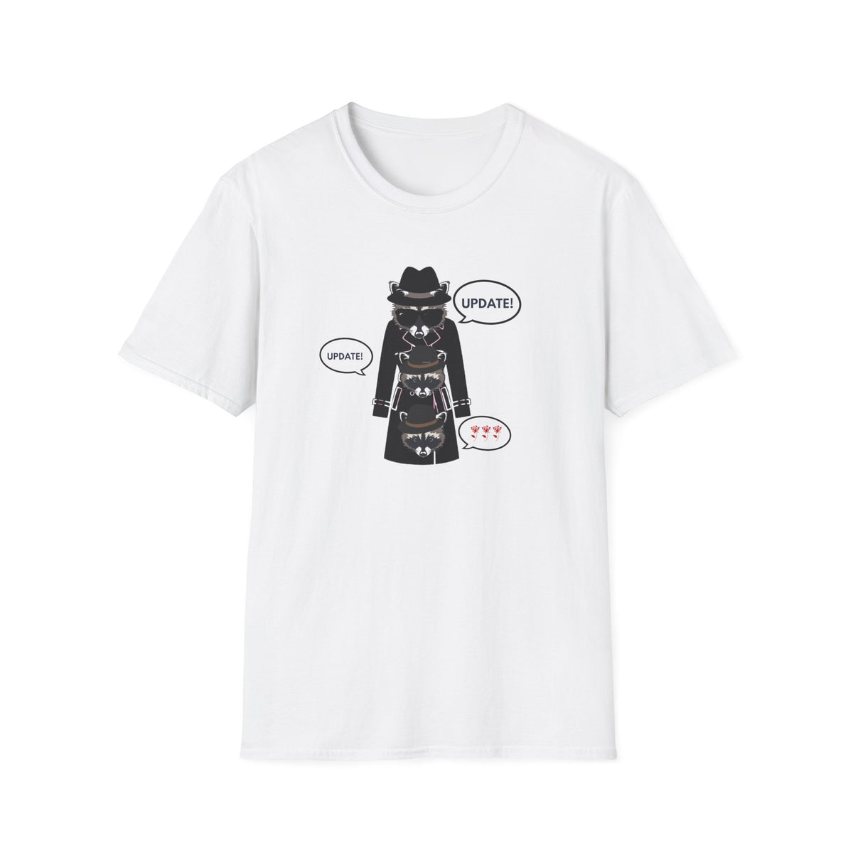 UPDATE! | BAM Map Raccoon Investigators Support T-Shirt