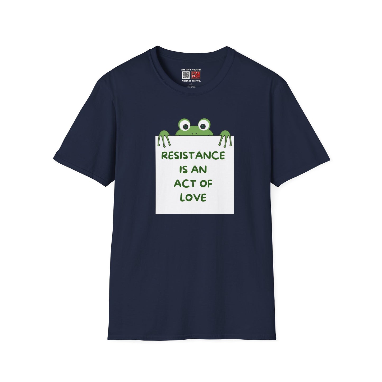 Activist Graphic Tee | Resistance Is an Act of Love T-Shirt