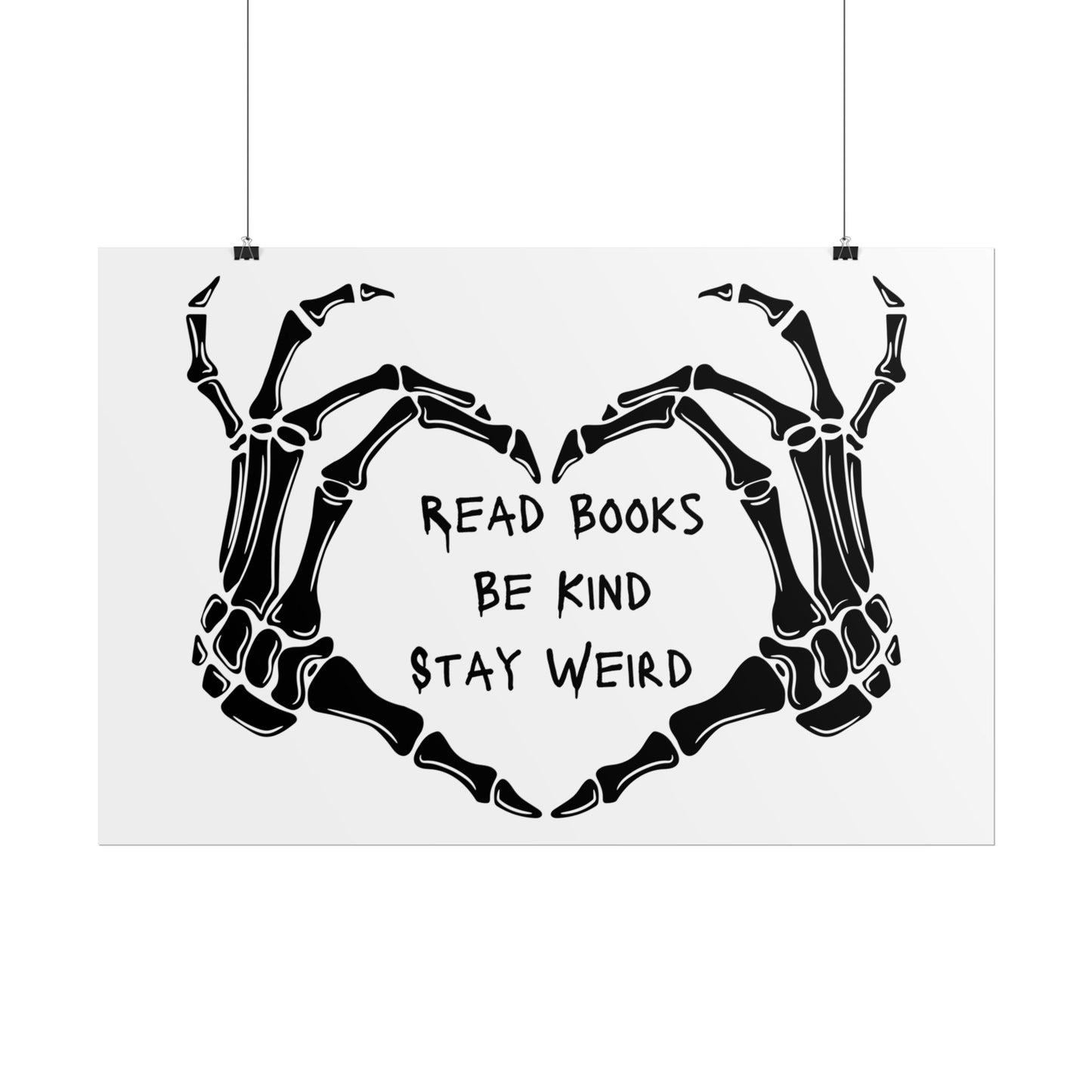 Book Lover Wall Art Poster