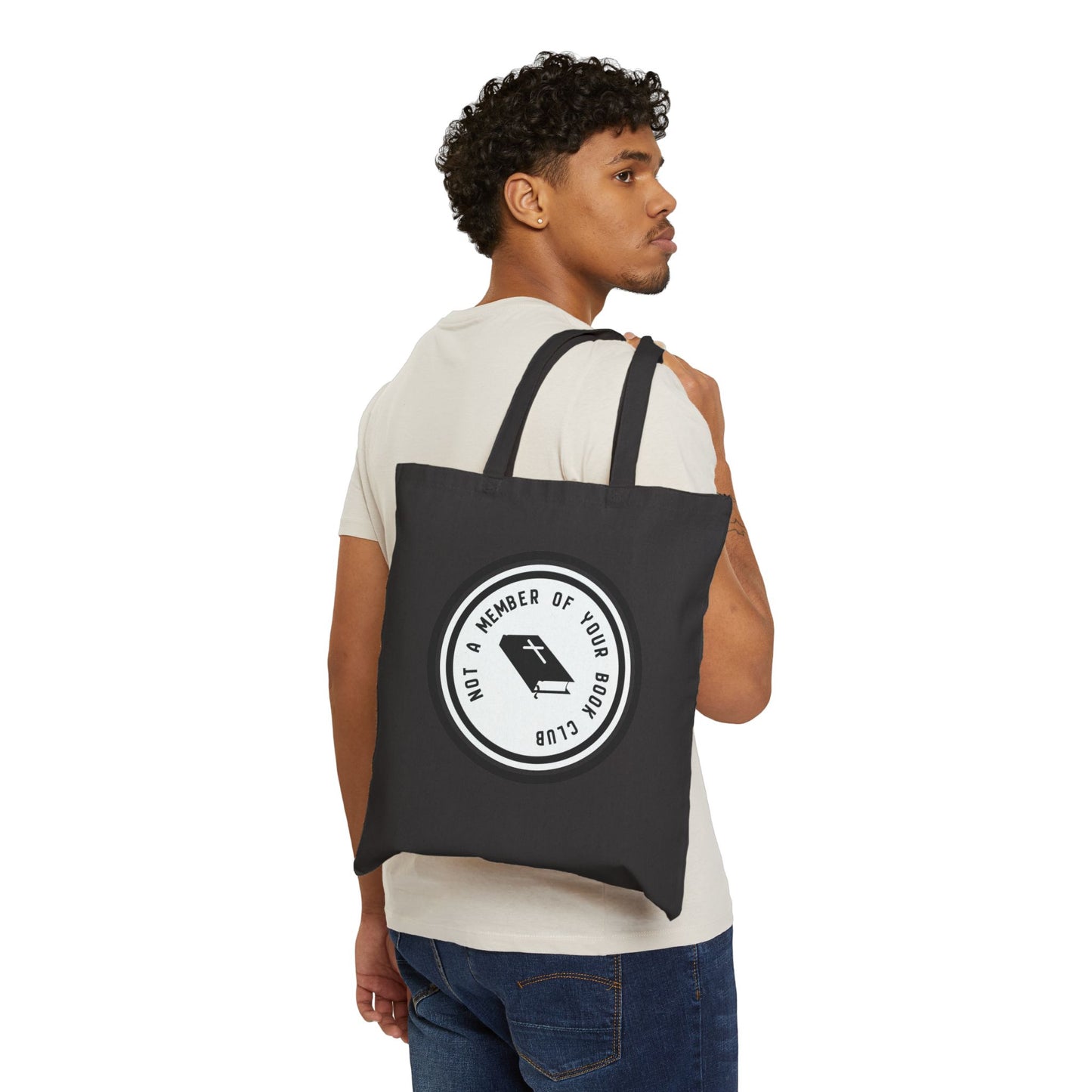 Sarcastic Tote Bag | Not a Member of Your Book Club Tote Bag