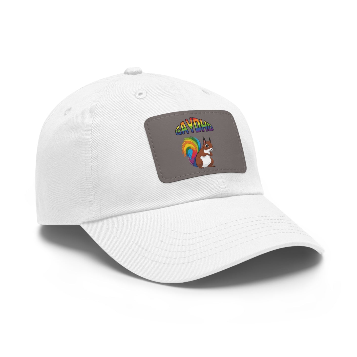 LGBTQ+ Neurodiverse Hat with Leather Patch