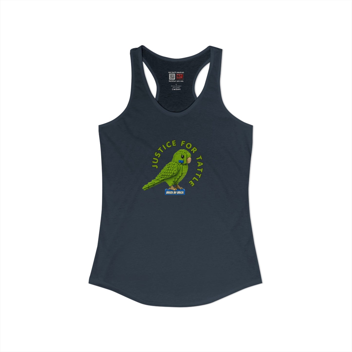 Justice for Tattle | Brick By Brick Parakeet Tank | Support Small Business