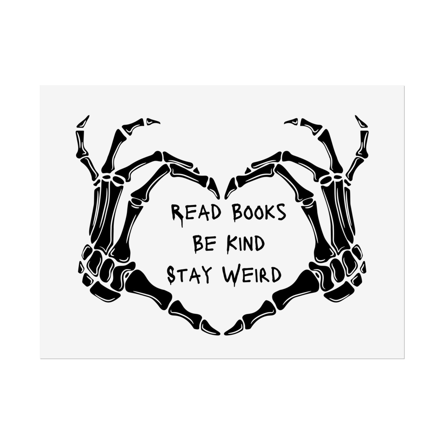 Book Lover Wall Art Poster