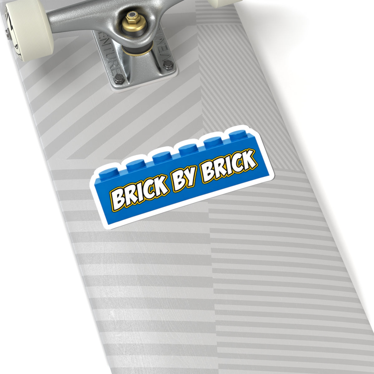 Brick By Brick Graphic Sticker | Seeking Justice. Demanding Accountability.