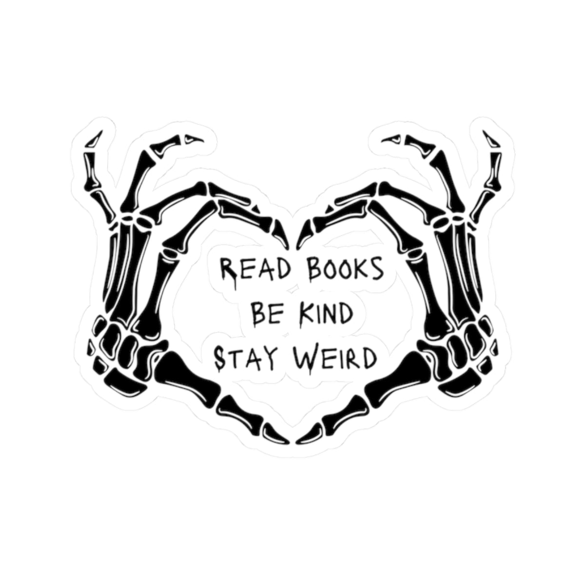 Book Lover Kiss-Cut Sticker