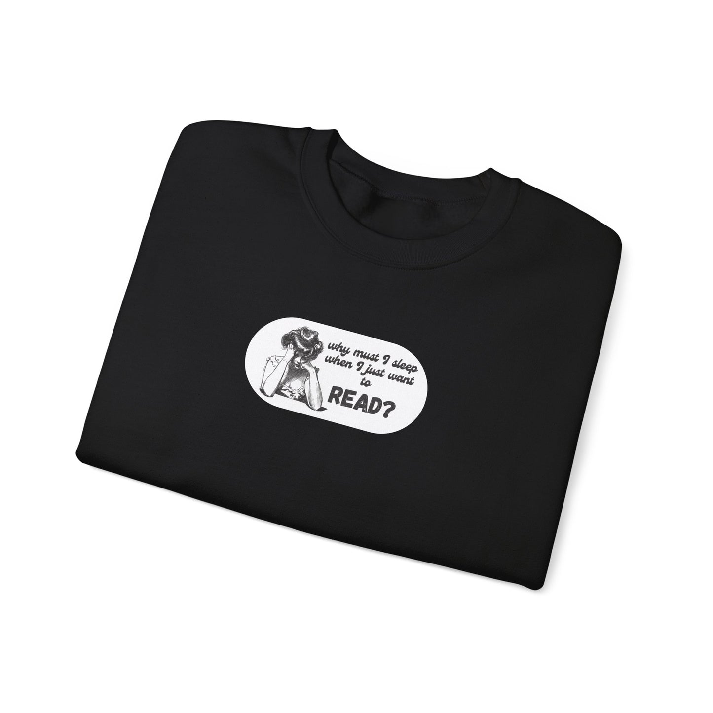 Book Lover Cozy Crewneck