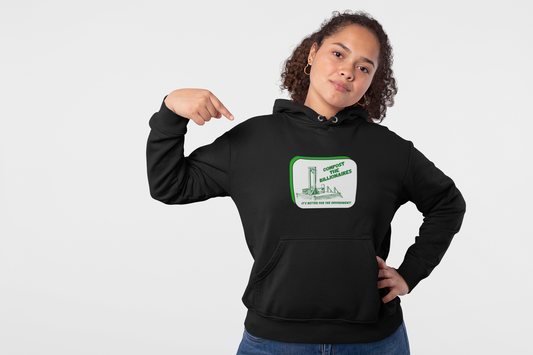 Anti-Capitalist Activist Apparel | Compost the Billionaires Unisex Hoodie