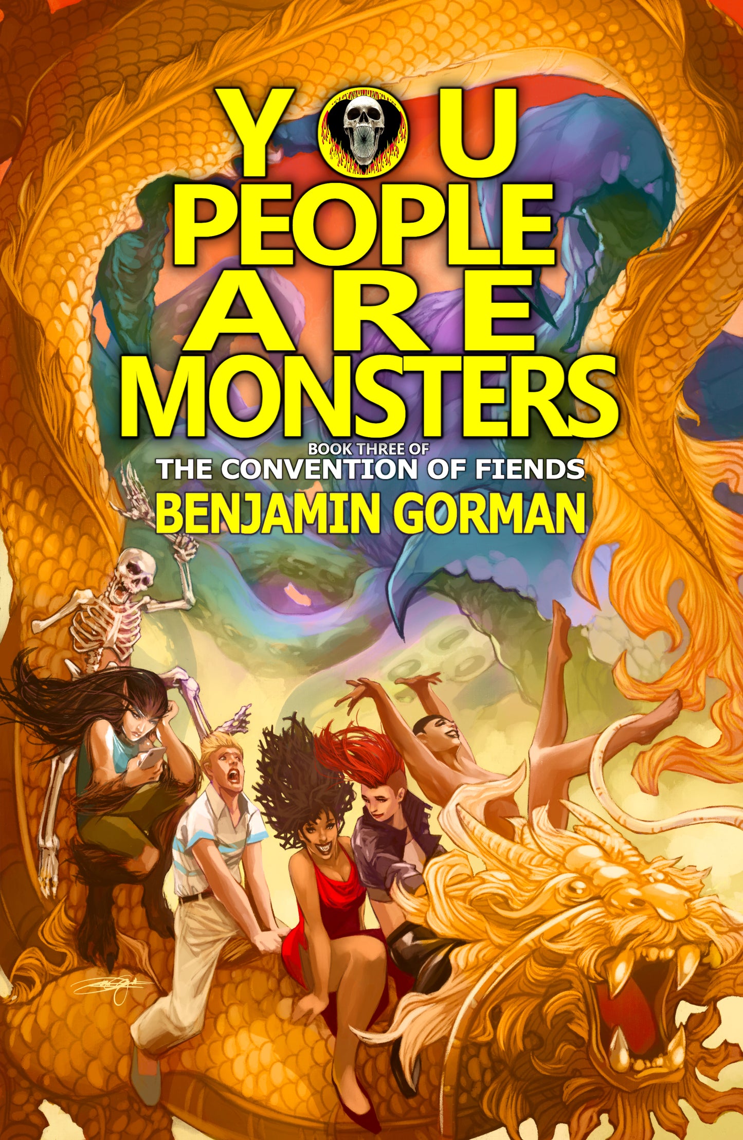The Convention of Fiends Trilogy by Benjamin Gorman 20% Discount