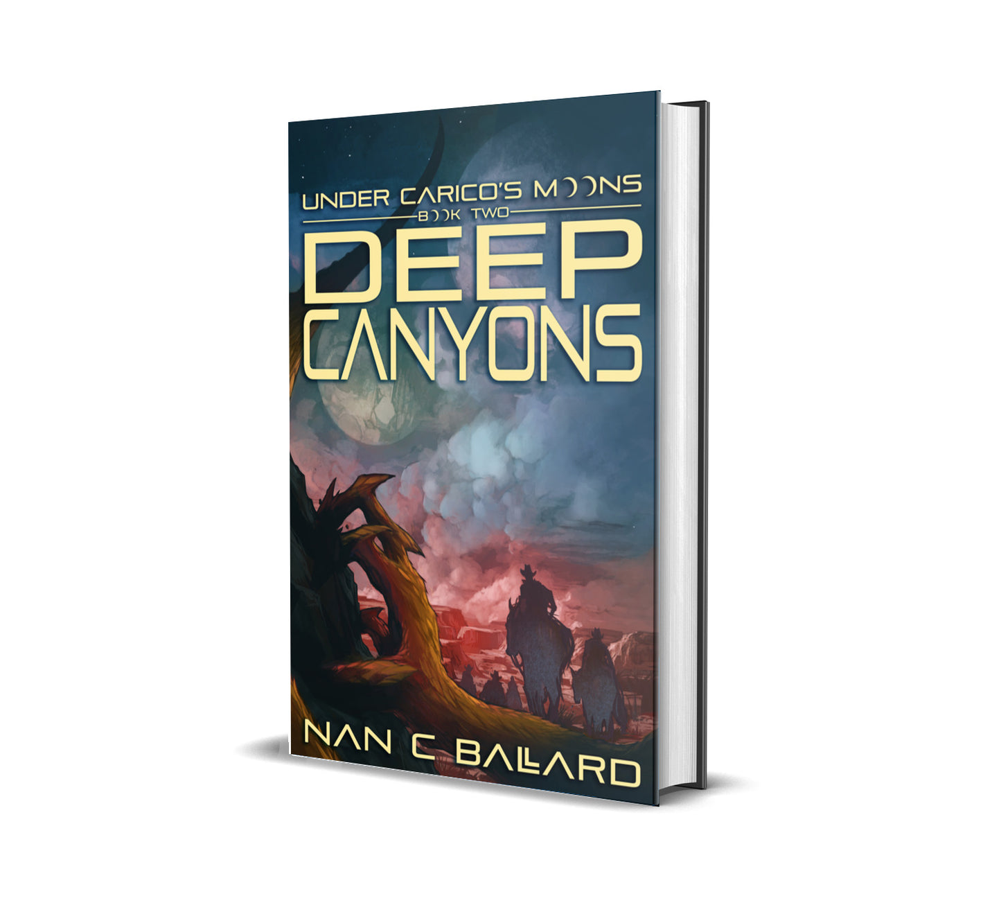 Under Carico's Moons Trilogy by Nan C Ballard 20% Discount