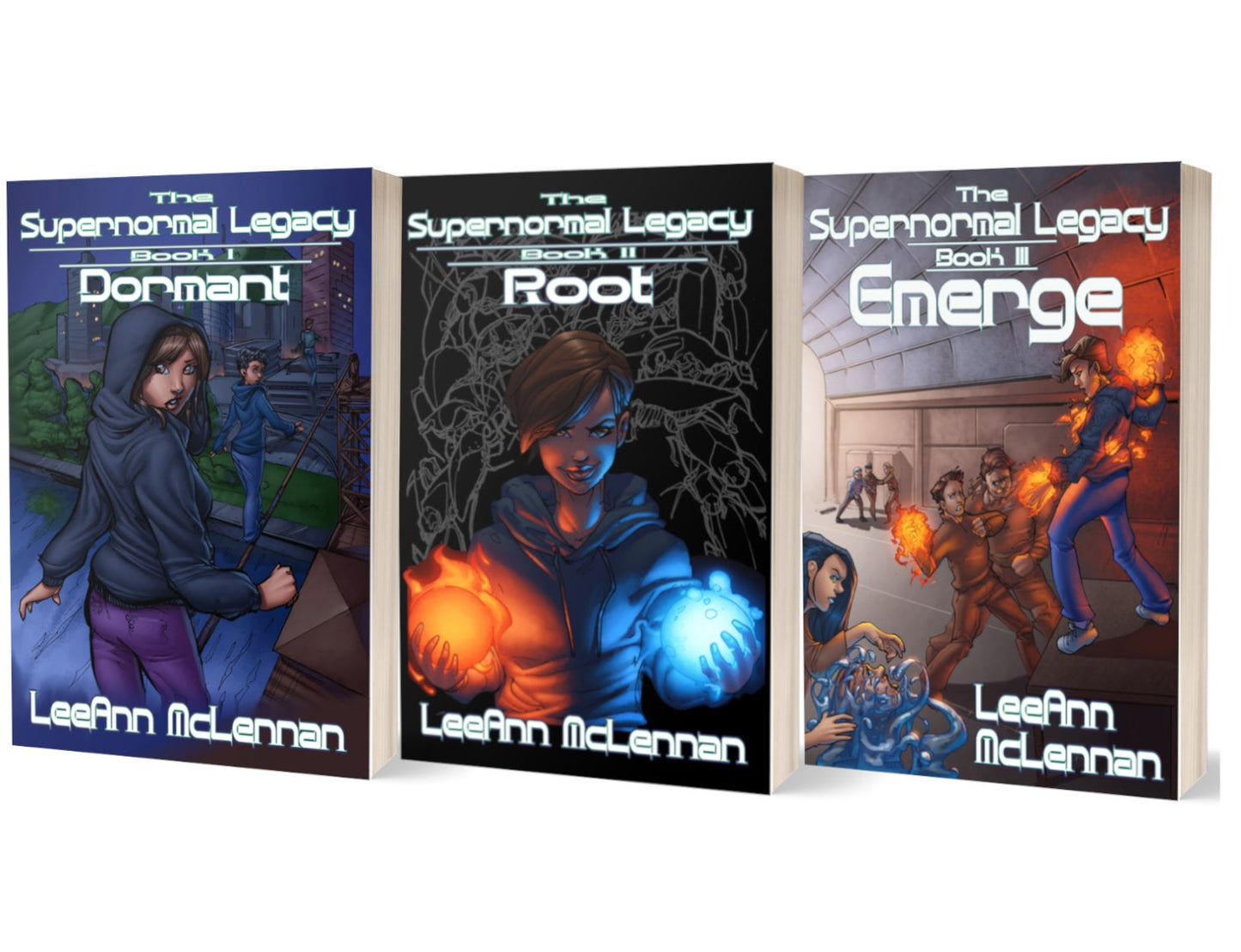 The Supernormal Legacy Trilogy by LeeAnn McLennan